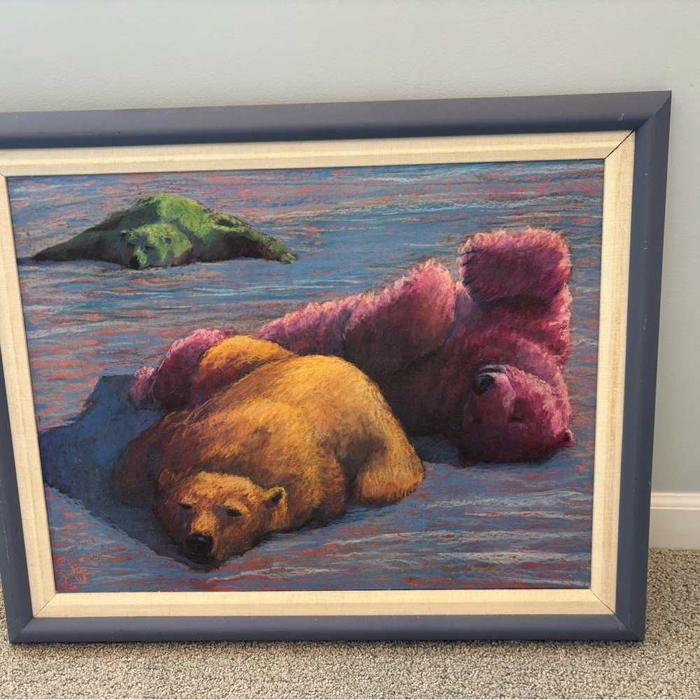 Slumber Party at Churchill Polar Bears Art